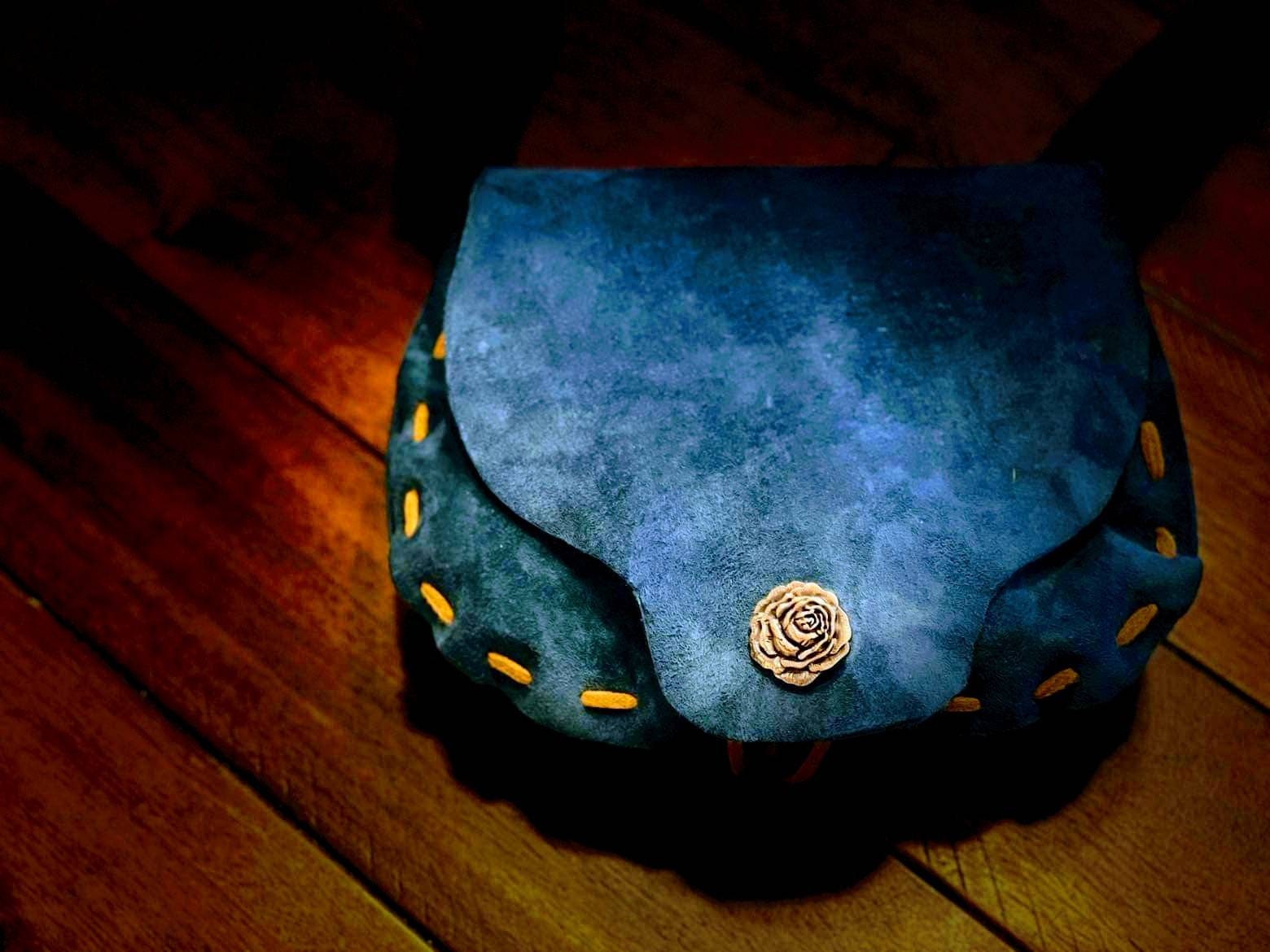 Retro Silky Suede Purse
