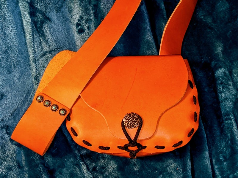 Boho Leather Purse