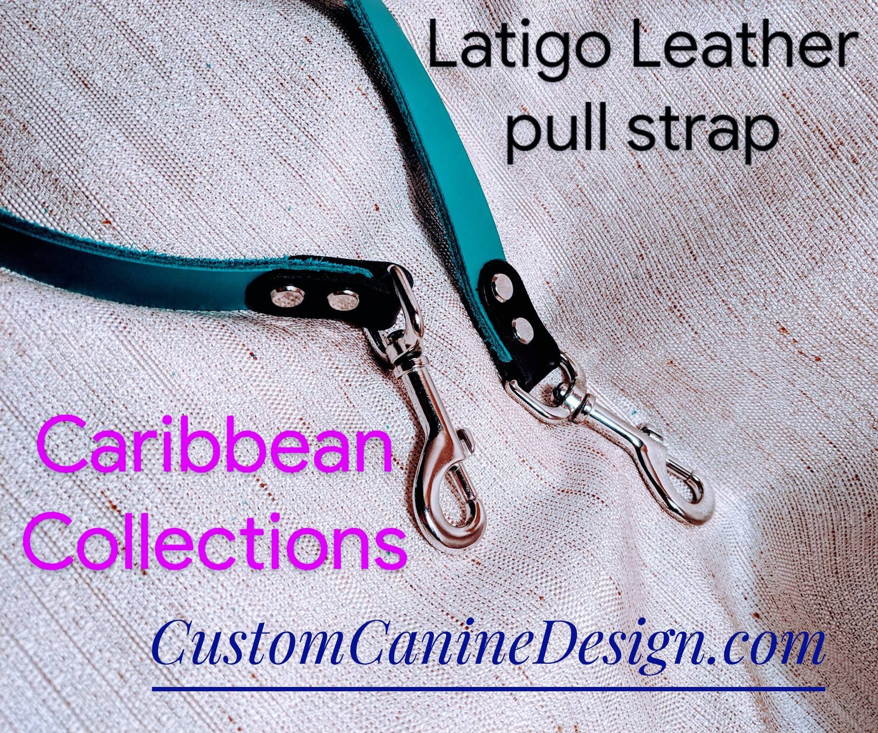 Leather Pull Strap (dog harness handle)