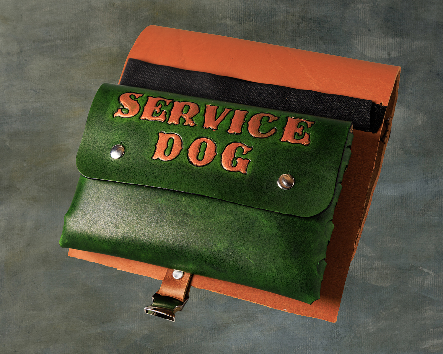 Leather Dog Backpack – Harness Attachment