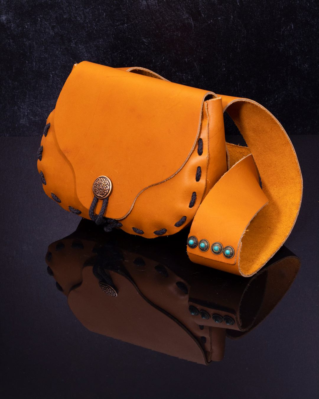 Boho Leather Purse
