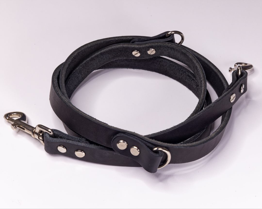 Leather Dog Leash Multiway